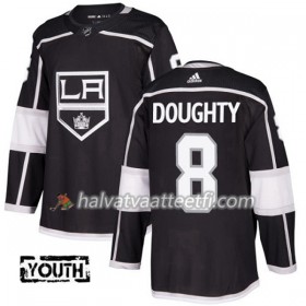 Miesten NHL Los Angeles Kings Pelipaita Drew Doughty 8 Adidas 2017-2018 Musta Authentic